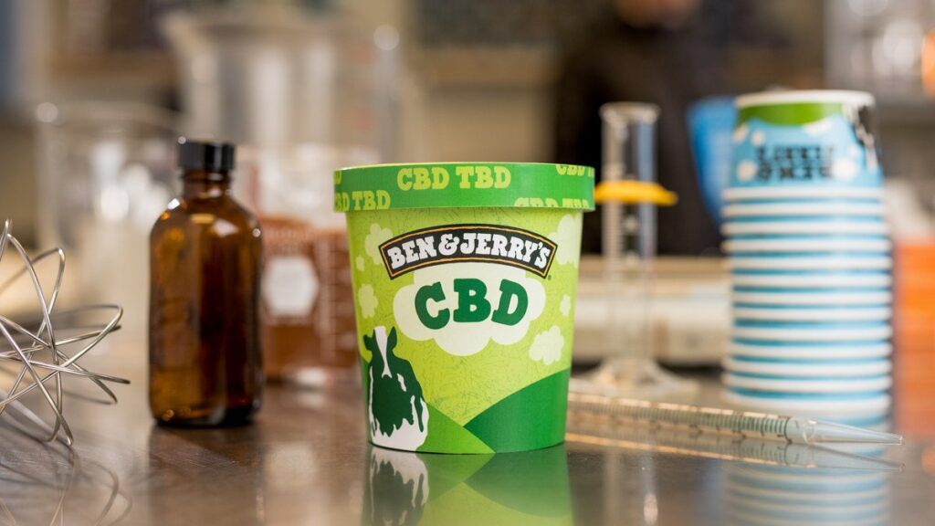 Ben & Jerry's announced plans for a CBD-infused ice cream